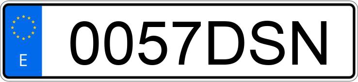 Numer rejestracyjny 0057DSN posiada RENAULT GRAND SCENIC Numer rejestracyjny 0057DSN posiada RENAULT GRAND SCENIC