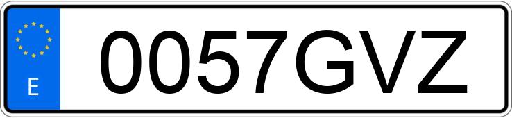 Numer rejestracyjny 0057GVZ posiada FORD FIESTA Numer rejestracyjny 0057GVZ posiada FORD FIESTA