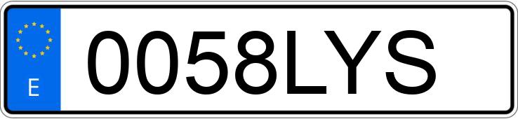 Numer rejestracyjny 0058LYS posiada VOLKSWAGEN TIGUAN ALLSPACE