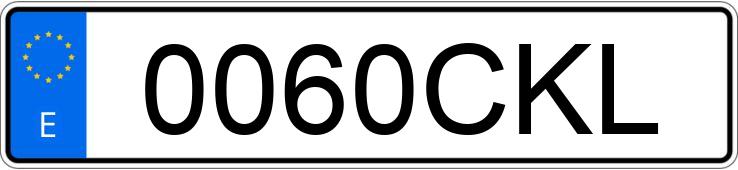 Numer rejestracyjny 0060CKL posiada AUDI A4 Numer rejestracyjny 0060CKL posiada AUDI A4