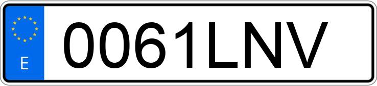 Numer rejestracyjny 0061LNV posiada VOLKSWAGEN PASSAT Numer rejestracyjny 0061LNV posiada VOLKSWAGEN PASSAT