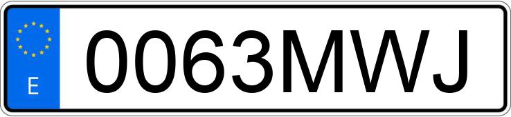 Numer rejestracyjny 0063MWJ posiada RENAULT CLIO Numer rejestracyjny 0063MWJ posiada RENAULT CLIO