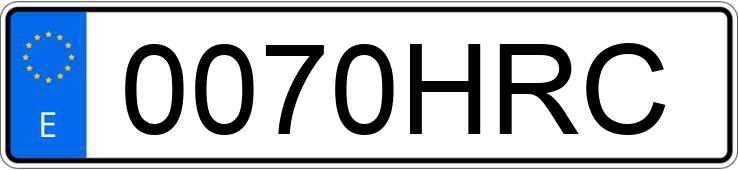 Numer rejestracyjny 0070HRC posiada HYUNDAI I30 Numer rejestracyjny 0070HRC posiada HYUNDAI I30