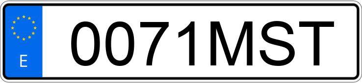 Numer rejestracyjny 0071MST posiada TOYOTA C-HR Numer rejestracyjny 0071MST posiada TOYOTA C-HR