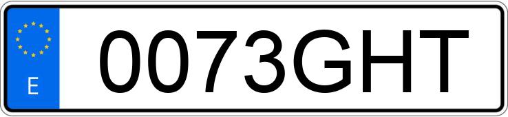 Numer rejestracyjny 0073GHT posiada PIAGGIO LIBERTY 125