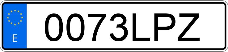 Numer rejestracyjny 0073LPZ posiada SEAT LEON