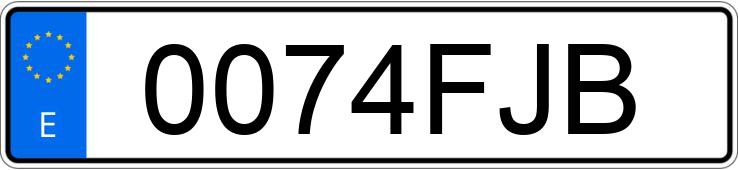 Numer rejestracyjny 0074FJB posiada OPEL CORSA Numer rejestracyjny 0074FJB posiada OPEL CORSA