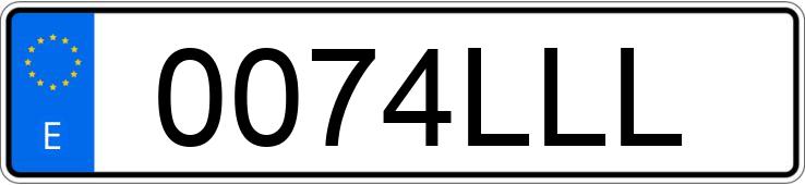 Numer rejestracyjny 0074LLL posiada MERCEDES GLE (167)