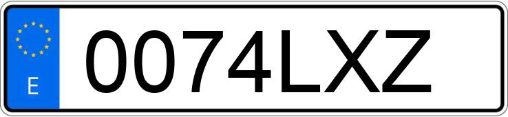 Numer rejestracyjny 0074LXZ posiada PEUGEOT 208