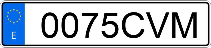 Numer rejestracyjny 0075CVM posiada DAEWOO TACUMA Numer rejestracyjny 0075CVM posiada DAEWOO TACUMA