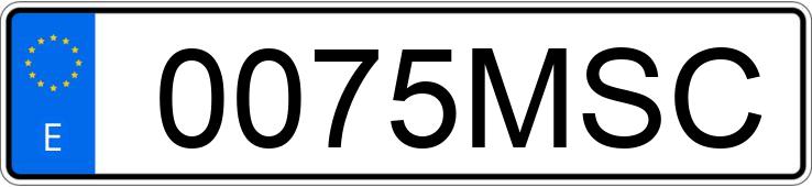 Numer rejestracyjny 0075MSC posiada CUPRA FORMENTOR 1.5ETSI 150 DSG