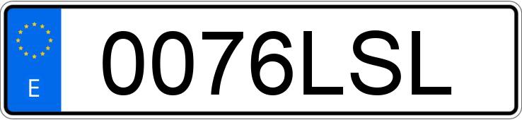 Numer rejestracyjny 0076LSL posiada MERCEDES CLA (118)