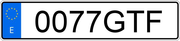 Numer rejestracyjny 0077GTF posiada KYMCO SUPER DINK Numer rejestracyjny 0077GTF posiada KYMCO SUPER DINK