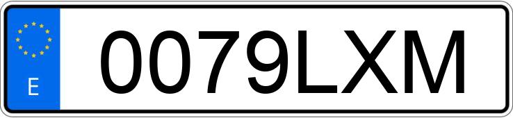 Numer rejestracyjny 0079LXM posiada PORSCHE TAYCAN Numer rejestracyjny 0079LXM posiada PORSCHE TAYCAN