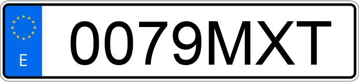 Numer rejestracyjny 0079MXT posiada NISSAN QASHQAI