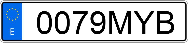 Numer rejestracyjny 0079MYB posiada VOLKSWAGEN T-ROC