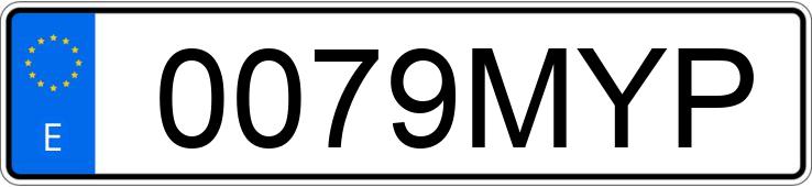 Numer rejestracyjny 0079MYP posiada FORD TRANSIT COURIER