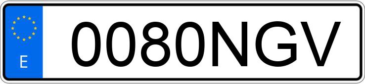 Numer rejestracyjny 0080NGV posiada FORD PUMA