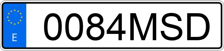 Numer rejestracyjny 0084MSD posiada MERCEDES GLB (247) Numer rejestracyjny 0084MSD posiada MERCEDES GLB (247)