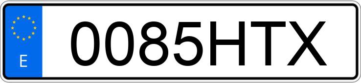 Numer rejestracyjny 0085HTX posiada CITROEN C3 PICASSO Numer rejestracyjny 0085HTX posiada CITROEN C3 PICASSO