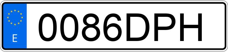 Numer rejestracyjny 0086DPH posiada AUDI A8