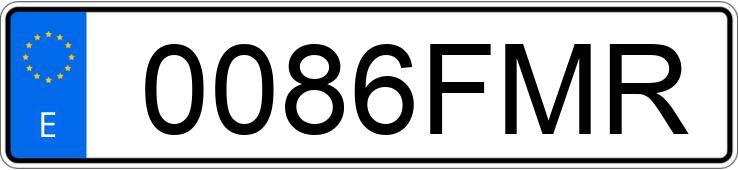Numer rejestracyjny 0086FMR posiada BMW SERIE 3 Numer rejestracyjny 0086FMR posiada BMW SERIE 3