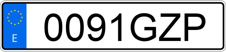 Numer rejestracyjny 0091GZP posiada HONDA CIVIC Numer rejestracyjny 0091GZP posiada HONDA CIVIC