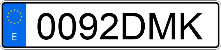 Numer rejestracyjny 0092DMK posiada FORD MONDEO Numer rejestracyjny 0092DMK posiada FORD MONDEO