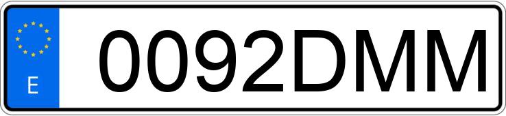 Numer rejestracyjny 0092DMM posiada MERCEDES SLK (170-171) Numer rejestracyjny 0092DMM posiada MERCEDES SLK (170-171)