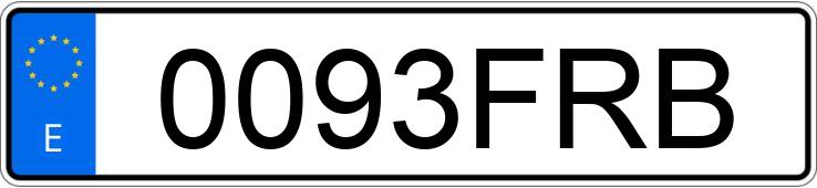 Numer rejestracyjny 0093FRB posiada VOLKSWAGEN CADDY Numer rejestracyjny 0093FRB posiada VOLKSWAGEN CADDY