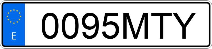 Numer rejestracyjny 0095MTY posiada PEUGEOT 308 SPORTIUM 1.6 HDI 112 CMP