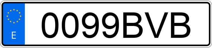 Numer rejestracyjny 0099BVB posiada VOLKSWAGEN PASSAT