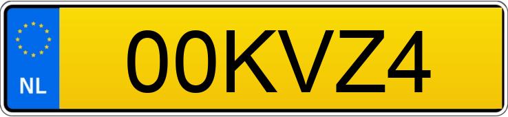 Numer rejestracyjny 00KVZ4 posiada ASTON MARTIN A-V12 VANQUISH