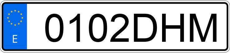 Numer rejestracyjny 0102DHM posiada AUDI A4