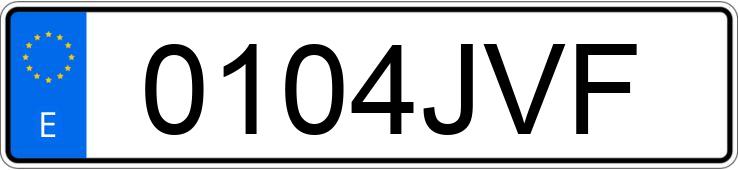 Numer rejestracyjny 0104JVF posiada MINI MINI Numer rejestracyjny 0104JVF posiada MINI MINI