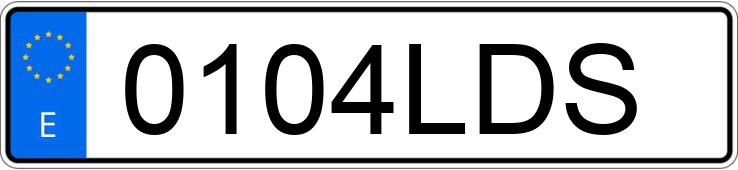 Numer rejestracyjny 0104LDS posiada MERCEDES CLA (118)