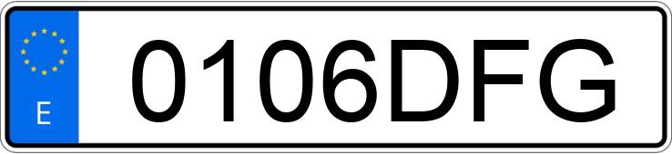 Numer rejestracyjny 0106DFG posiada NISSAN KUBISTAR Numer rejestracyjny 0106DFG posiada NISSAN KUBISTAR