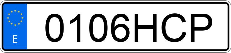 Numer rejestracyjny 0106HCP posiada NISSAN MICRA