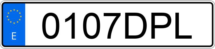 Numer rejestracyjny 0107DPL posiada VOLKSWAGEN POLO Numer rejestracyjny 0107DPL posiada VOLKSWAGEN POLO