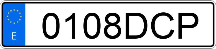 Numer rejestracyjny 0108DCP posiada MITSUBISHI MONTERO Numer rejestracyjny 0108DCP posiada MITSUBISHI MONTERO