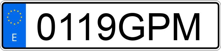 Numer rejestracyjny 0119GPM posiada RENAULT CLIO Numer rejestracyjny 0119GPM posiada RENAULT CLIO