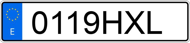 Numer rejestracyjny 0119HXL posiada SEAT LEON Numer rejestracyjny 0119HXL posiada SEAT LEON