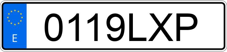 Numer rejestracyjny 0119LXP posiada HYUNDAI TUCSON