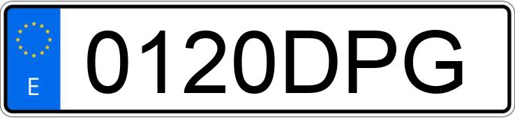 Numer rejestracyjny 0120DPG posiada VOLKSWAGEN GOLF PLUS Numer rejestracyjny 0120DPG posiada VOLKSWAGEN GOLF PLUS