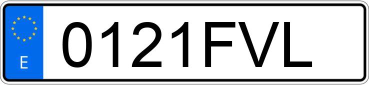 Numer rejestracyjny 0121FVL posiada AUDI A4