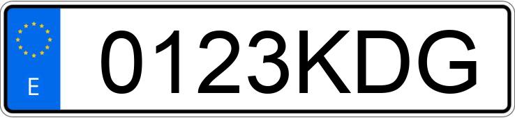 Numer rejestracyjny 0123KDG posiada FIAT TIPO