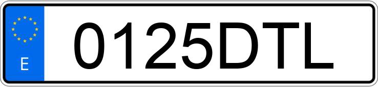 Numer rejestracyjny 0125DTL posiada MERCEDES V (638-639-447) Numer rejestracyjny 0125DTL posiada MERCEDES V (638-639-447)