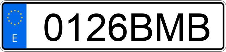 Numer rejestracyjny 0126BMB posiada RENAULT CLIO