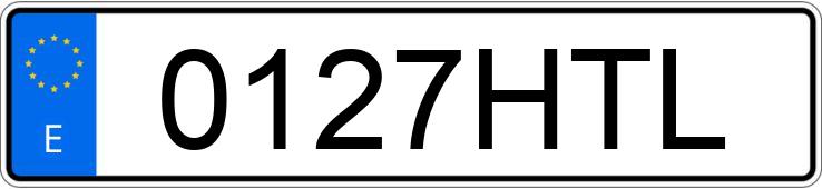 Numer rejestracyjny 0127HTL posiada MERCEDES CLA (117)