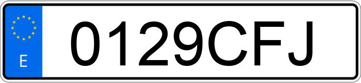 Numer rejestracyjny 0129CFJ posiada SEAT LEON